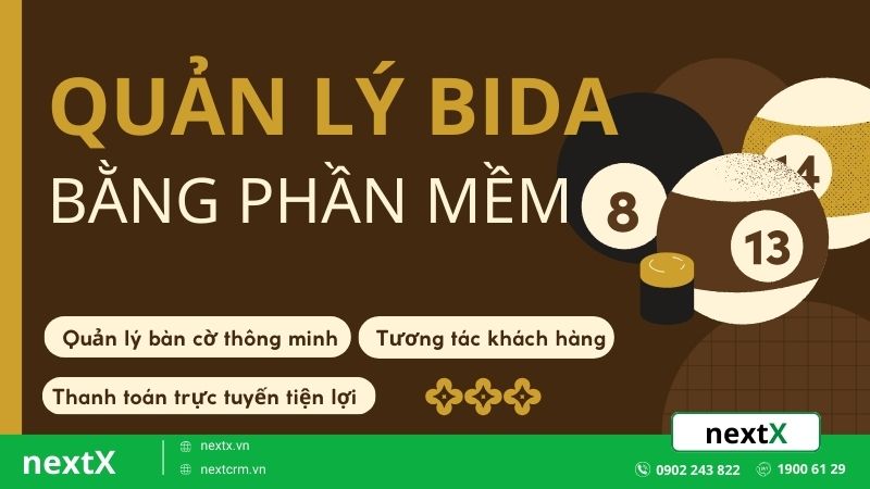 Đánh giá TOP 5 phần mềm quản lý bida được tin dùng nhiều nhất hiện nay