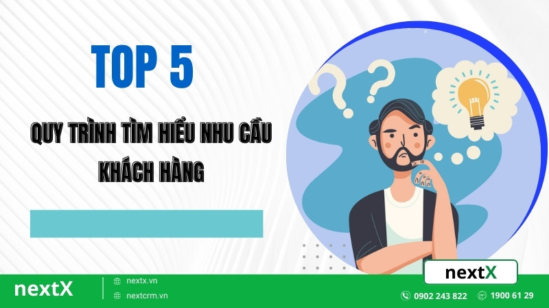 Top 5 quy trình tìm hiểu nhu cầu khách hàng cho doanh nghiệp tốt nhất