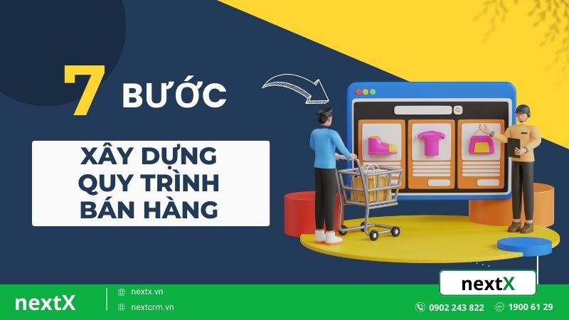 Mách bạn 7 bước xây dựng quy trình bán hàng chuyên nghiệp nhất