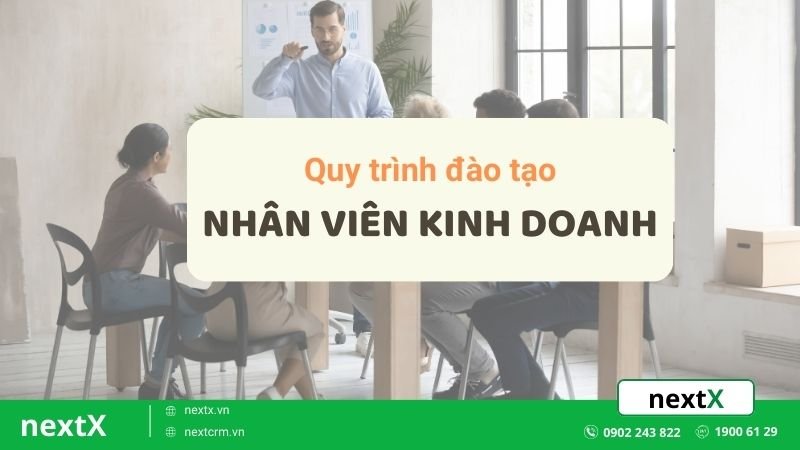 Quy trình 8 bước đào tạo nhân viên kinh doanh đạt hiệu quả tuyệt đối