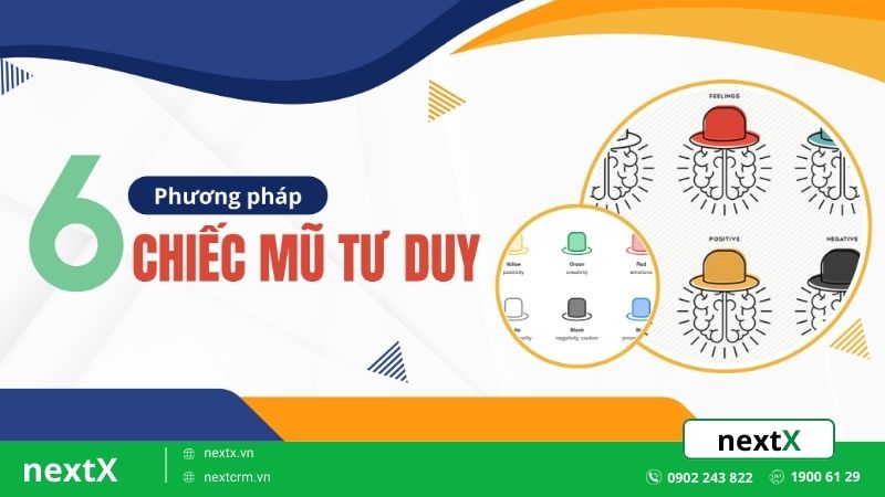 Quy trình áp dụng phương pháp 6 chiếc mũ tư duy làm việc hiệu quả
