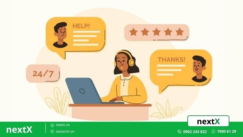 lắng nghe và phẩn hồi nhanh chóng