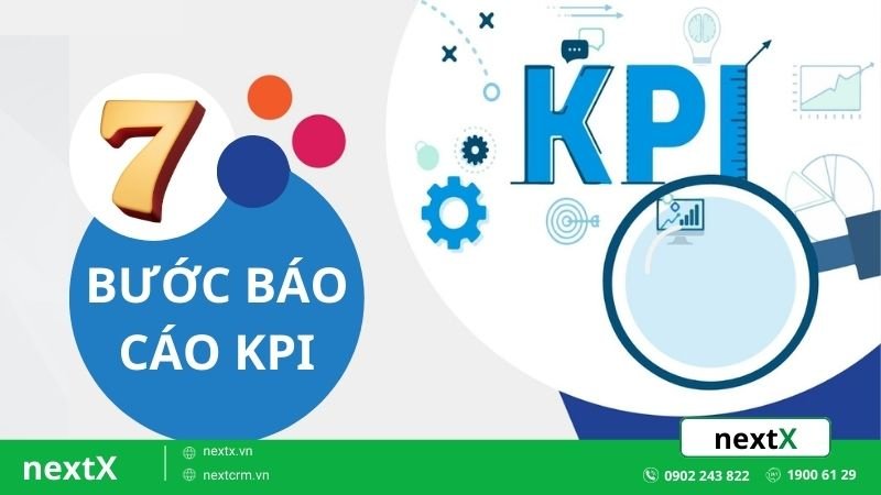 7 Bước áp dụng báo cáo KPI đánh giá hiệu quả công việc