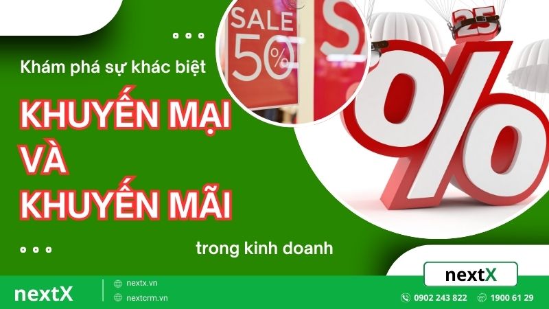 Khám phá sự khác biệt giữa Khuyến mại và Khuyến mãi trong kinh doanh