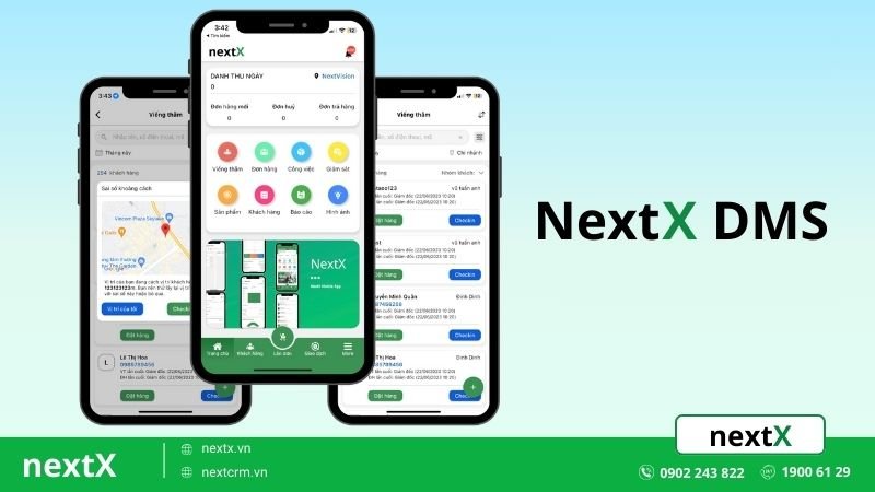 Phát triển hệ thống phân phối hiệu quả với phần mềm NextX DMS