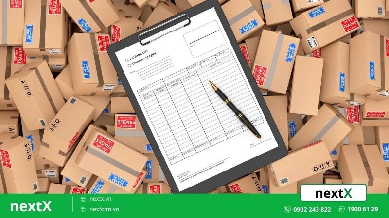 lập phiếu xuất kho