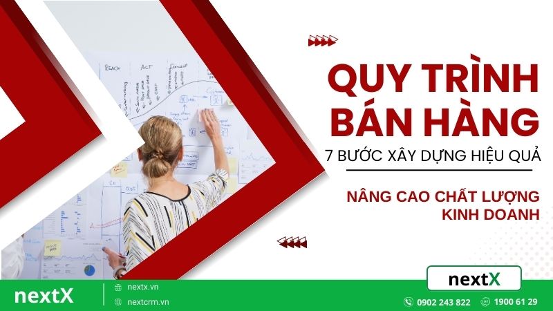 7 bước xây dựng quy trình bán hàng chuẩn cho doanh nghiệp