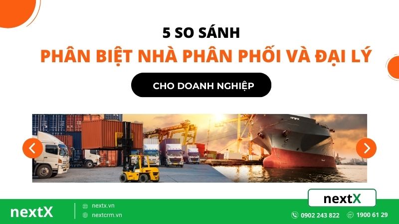 5 so sánh phân biệt nhà phân phối và đại lý cho doanh nghiệp