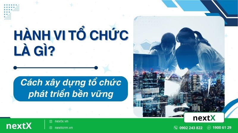 Hành vi tổ chức là gì? Cách xây dựng tổ chức phát triển bền vững