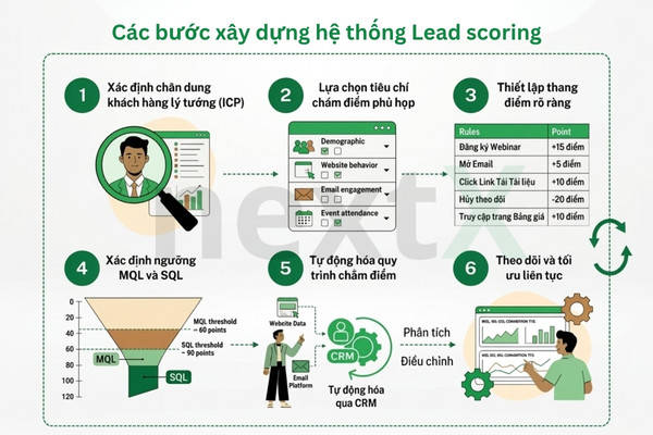 Cac buoc xay dung he thong lead scoring