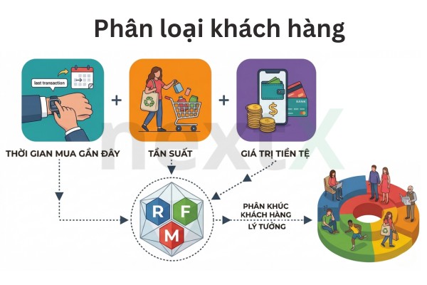 cac nhom khach hang rfm