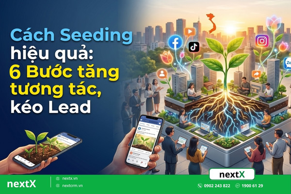 Cách Seeding hiệu quả: 6 Bước tăng tương tác, kéo Lead